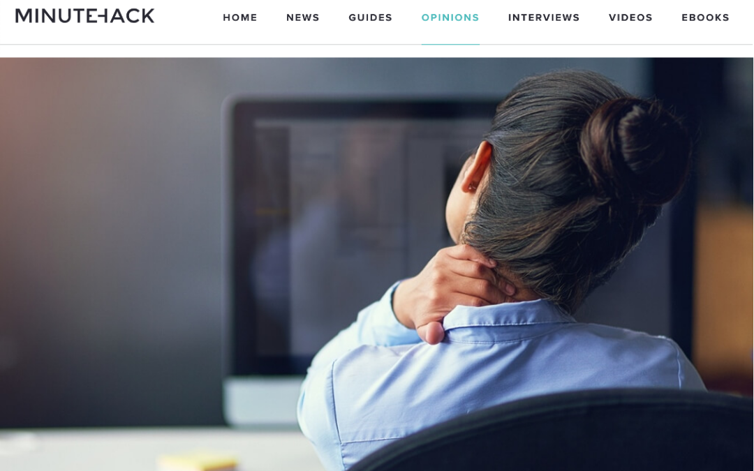 How To Maintain A Good Relationship With Stress In Your First 100 Days As A CEO – Article on MinuteHack.com by David Roche