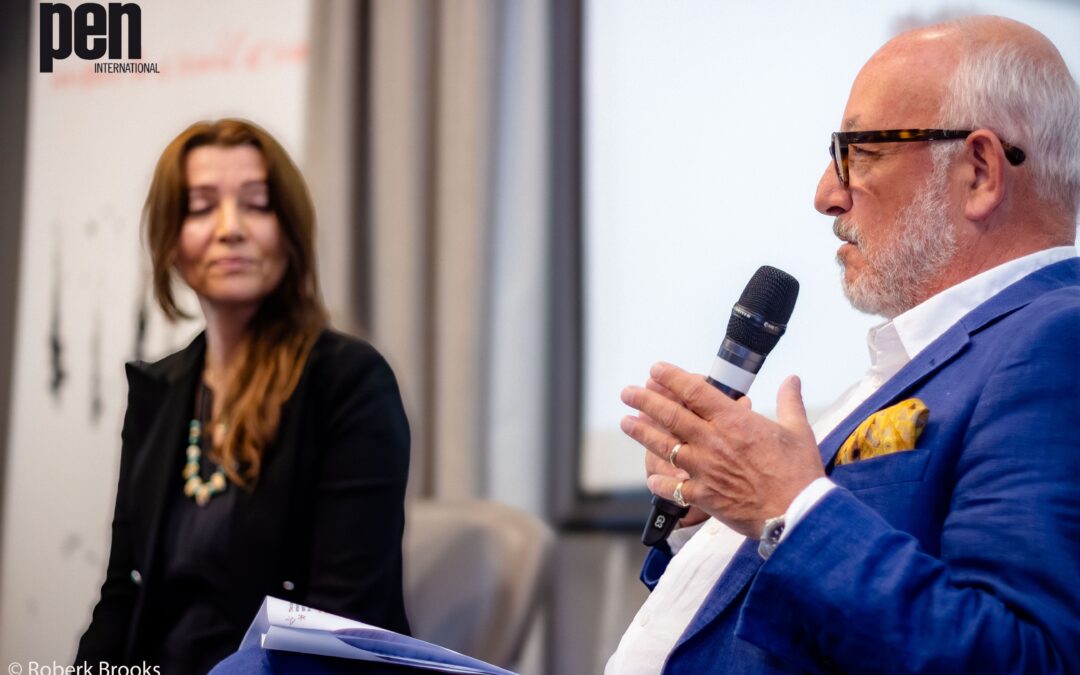 In conversation with author Elif Shafak at the PEN International Congress 2024